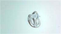 Ohrringe Ititoli Dame Diamond XL in Weißgold Diamante 0.30 Ct OR1986#BLBD - OR1986#BLBD